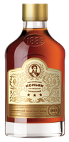 Коньяк «Три звездочки» 40% 0.1л