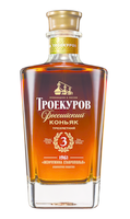 Коньяк «Троекуров 3 года» 40% 0.25л