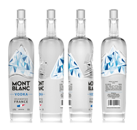 Водка «Mont Blanc» 40% 1.0л