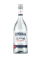 Водка «Зимняя Деревенька на солодовом спирте Альфа» 40% 0.5л