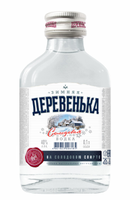 Водка «Зимняя деревенька На солодовом спирте Альфа» 40% 0.1л