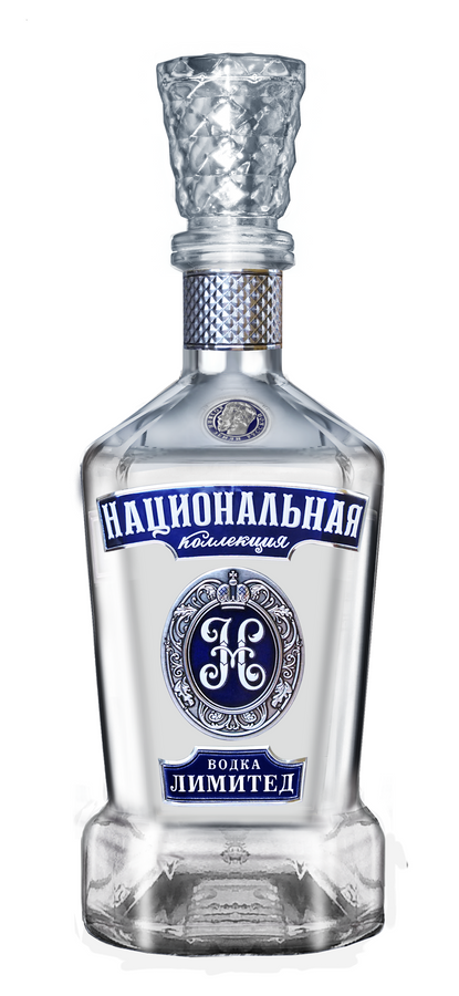 Водка «Национальная коллекция Лимитед» 40% 0.7л