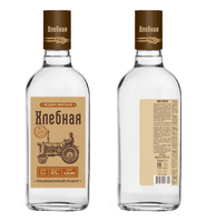 Водка «Хлебная» 40% 0.5л