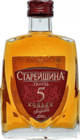 Коньяк «Старейшина Трэвел» 5 лет фляга 40% 0.1л