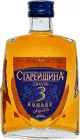 Коньяк «Старейшина Трэвел» 3 года фляга 40% 0.1л