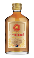 Коньяк «Грузинский коньяк 5 лет» 40% 0.25л