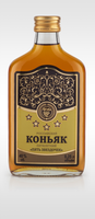 Коньяк «Татспиртпром Пять Звездочек» 40% 0.25л