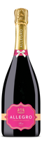 Напиток «Аллегро Розе» газированный п/сл. розовый 7% 0.75л