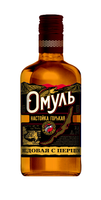 Настойка «Омуль Медовая с Перцем» горькая фляга 35% 0.25л