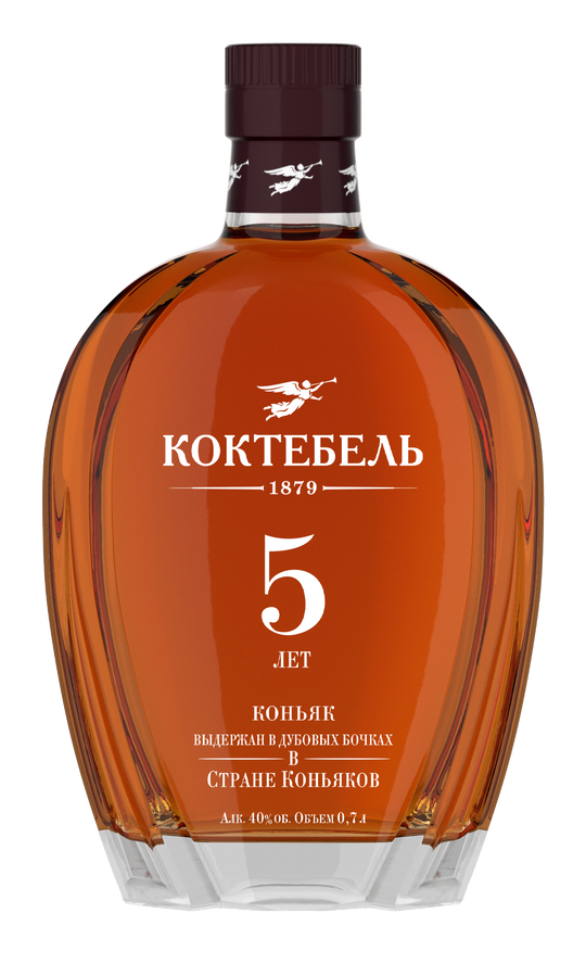 Коньяк «Коктебель 5 лет» 5 лет 40% 0.7л