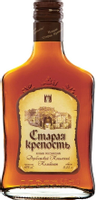Коньяк «Старая Крепость 4-летний» 4 года ЗГУ дагестан 40% 0.25л