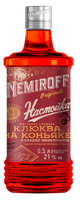 Настойка «Nemiroff Клюква на Коньяке» сладкая 21% 0.5л