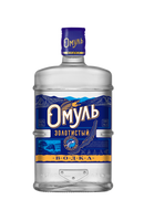 Водка «Омуль Золотистый» фляга 40% 0.25л