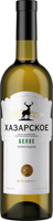 Вино «Цимлянские вина Хазарское» белое долина дона 11% 0.75л