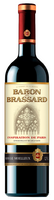 Вино «Baron du Brassard» красное полусладкое ординарное 10% 0.75л