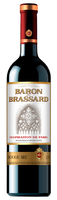 Вино «Барон дю Брассард» красное сухое ординарное 11% 0.75л