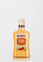 Настойка «Бульбашъ Медовая с Перцем» горькая 40% 0.2л