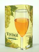 Вино «Винтаж Белое полусладкое» белое 10.5% 1.0л