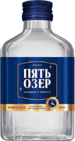 Водка «Пять Озер» 40% 0.1л