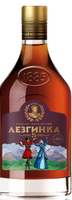 Коньяк «Лезгинка» 5 лет 40% 0.25л