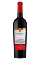 Вино «Кастильо Санта Барбара Сира» красное полусладкое сортовое шираз 11% 0.75л