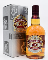 Виски «Chivas Regal 12 Years» купажированный 12 лет 40% 0.5л
