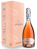 Игристое вино «San Silvestro Nebbiolo d'Alba Neboaiz» розовое брют выд. сув. кор. неббиоло 12.5% 0.75л