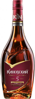 Коньяк «КиН Киновский 5-летний» 40% 1.0л