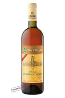 Вино «Массандра Мускат белый» белое крепленое ЗГУ марочное мускат крым 16% 0.75л
