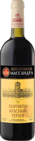 Вино «Массандра Портвейн красный Гурзуф» красное крепленое крым 17% 0.75л