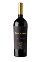 Вино «7 Hermanos Syrah Gran Reserva» красное сухое сира 13.5% 0.75л