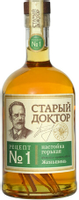 Настойка «Старый Доктор Рецепт № 1 Женьшень» горькая 40% 0.5л