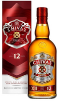 Виски «Chivas Regal 12 Years» купажированный 12 лет 40% 0.75л