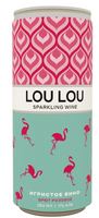 Игристое вино «Лу Лу» розовое брют 11% 0.25л