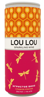 Игристое вино «Лу Лу» красное сладкое 11% 0.25л