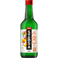 Напиток «Сибса Соджу Персик» 14% 0.375л