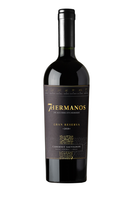 Вино «7 Hermanos Cabernet Sauvignon Gran Reserva» красное сухое сортовое выд. каберне совиньон 13.5% 0.75л
