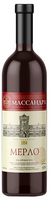 Вино «Вино Мерло» красное сухое мерло 13% 0.75л