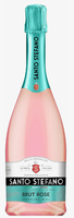 Игристое вино «Санто Стефано Брют Розовое» розовое брют 11% 0.75л