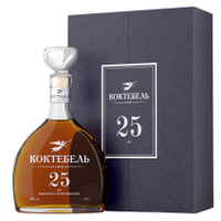 Коньяк «Коктебель 25 лет ОС» п/у 40% 0.7л