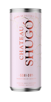 Игристое вино «Шато Шуго Розовое Полусухое» розовое 10.5% 0.25л