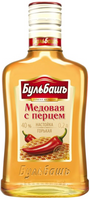 Настойка «Бульбашъ Мядовая з Перцам Беларуская» горькая 37% 0.2л
