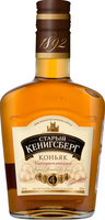 Коньяк «Старый Кенигсберг Четырёхлетний» 40% 0.25л