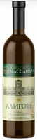 Вино «Массандра Алиготе» белое сухое алиготе крым 13% 0.75л