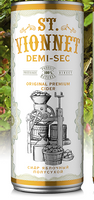 Сидр «Св. Вионне» плодовый газированный пастеризованный фильтрованный п/сух. 5% 0.25л
