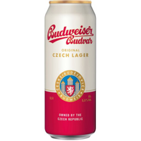Пиво «Budweiser Budvar» светлое пастеризованное фильтрованный 5% 0.5л