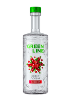 Водка «Бульбашъ Гринлайн Клюква» 40% 0.5л