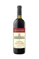 Вино «Массандра Каберне» красное каберне совиньон крым 13% 0.75л