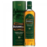 «Bushmills Single Malt 10 Years» односолодовый 10 лет 40% 0.7л
